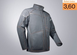 人体工程学与vor Hitze schützendeuvex热壳Schutzjacke mit救济指数3,60