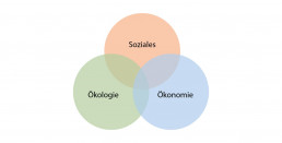 图形祖Okologie Okonomie和Soziales Nachhaltigkeit贝UVEX